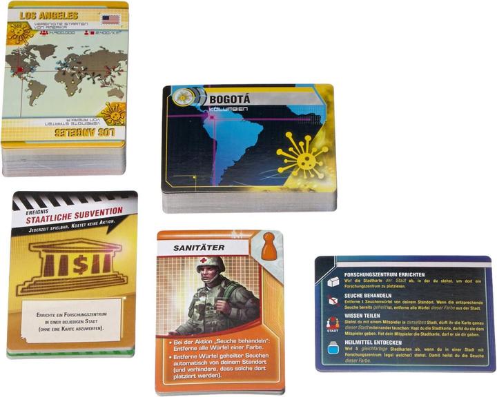 Actual product image Asmodée Pandemic (German, 2 - 4 Players)