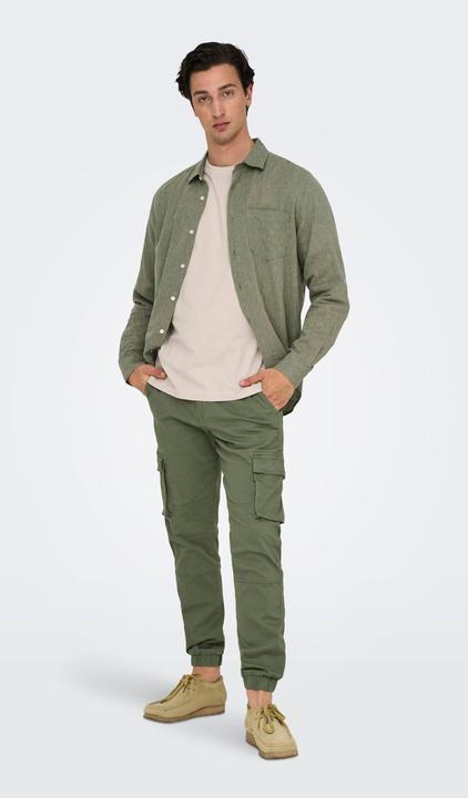 Actual product image Only & Sons Onscam Stage Cargo Cuff Life 6687 Noos (33)