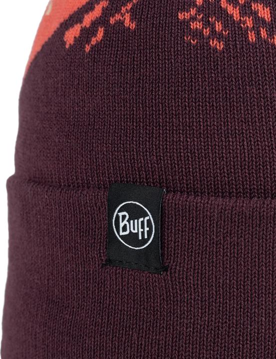 Actual product image Buff Strickmütze Tatik Burgunderrot