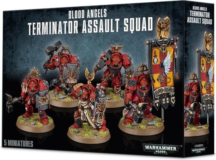 Image du produit Games Workshop Blood Angels Terminator Assault Squad