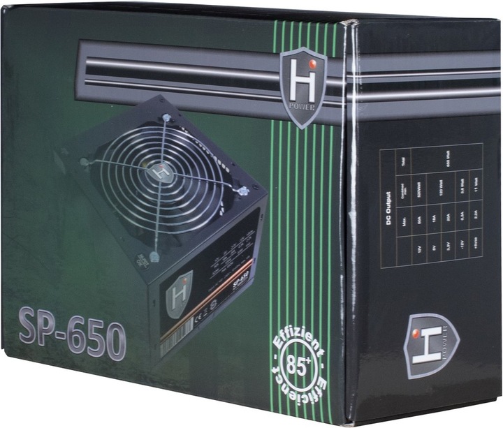 Actual product image Intertech HiPower (650 W)