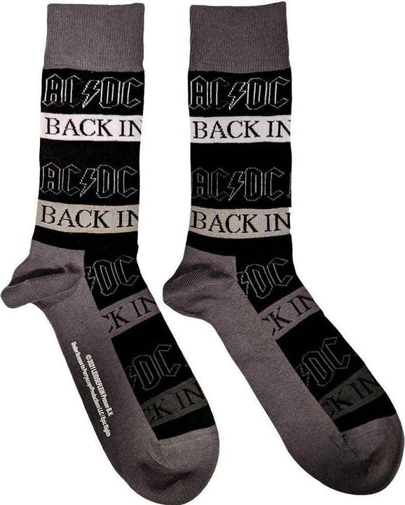 Produktbild AC/DC Back In Black Knöchelsocken