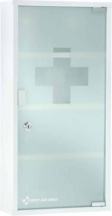 First Aid Only Medicine cabinet without filling white (First Aid Kit)