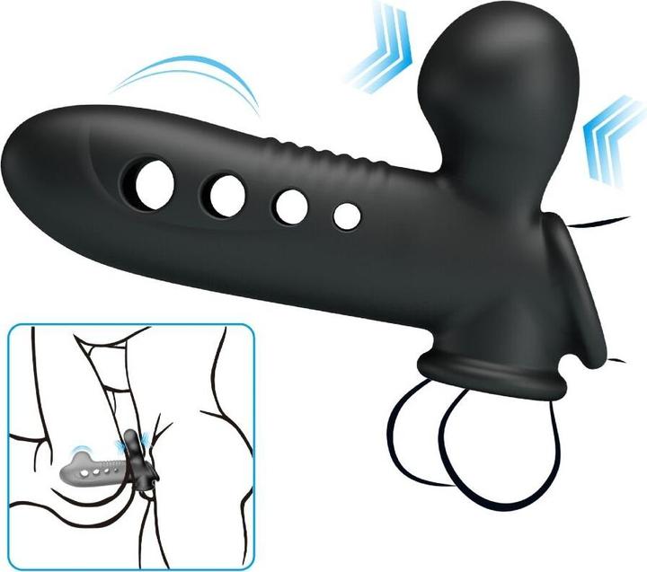 Produktbild Pretty Love - Crane Penishãoelle Mit Airbag Schwarz