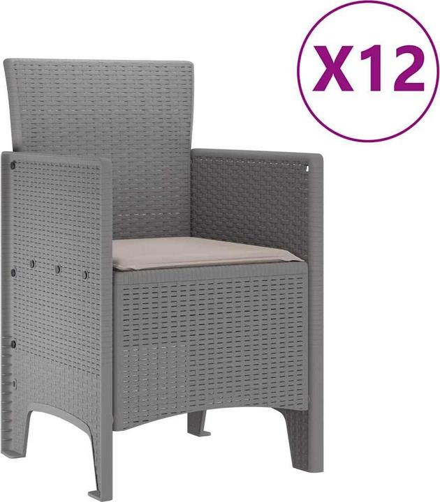 Produktbild vidaXL Gartendining-Set