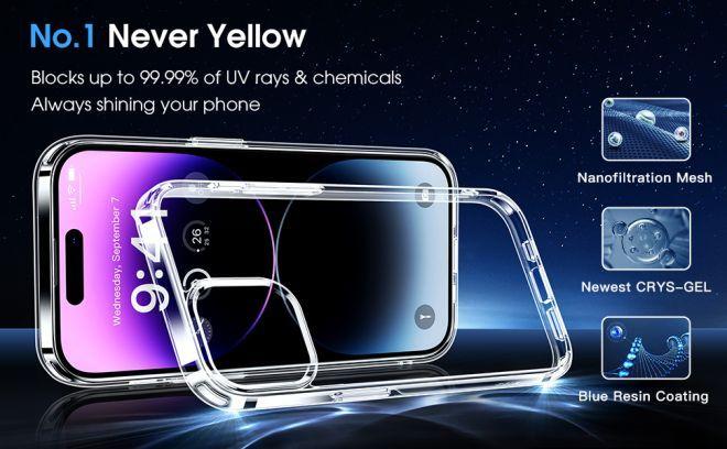 Produktbild MU Classic RJT Clear Case Series (Apple iPhone 14 Pro Max)