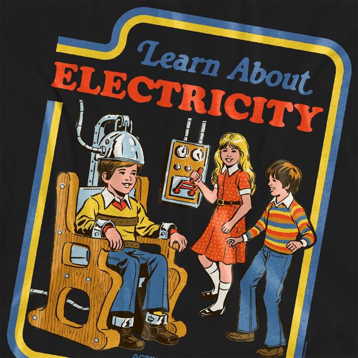 Produktbild Steven Rhodes Learn About Electricity TShirt (L)