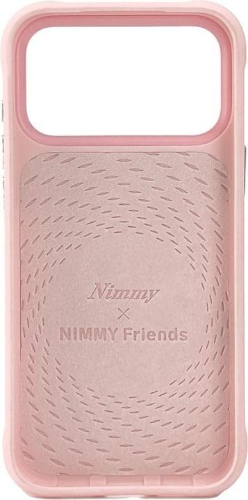 Actual product image Nimmy Etui Glasses Cool Dog do iPhone 17 Pro różowy (Apple iPhone 17 Pro)