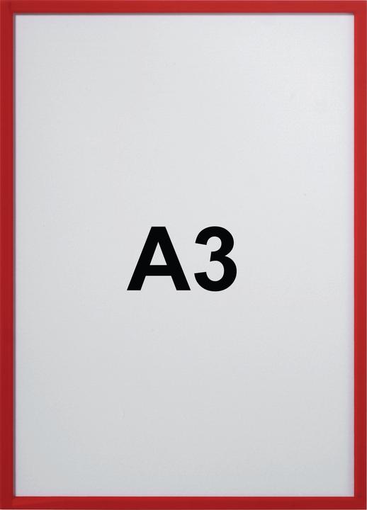 Immagine prodotto Franken Tasca magnetica FRAME IT X-tra!Line, DIN A3, rosso Portadocumenti, trasparente, magnetico, lamina (A3, 1x)