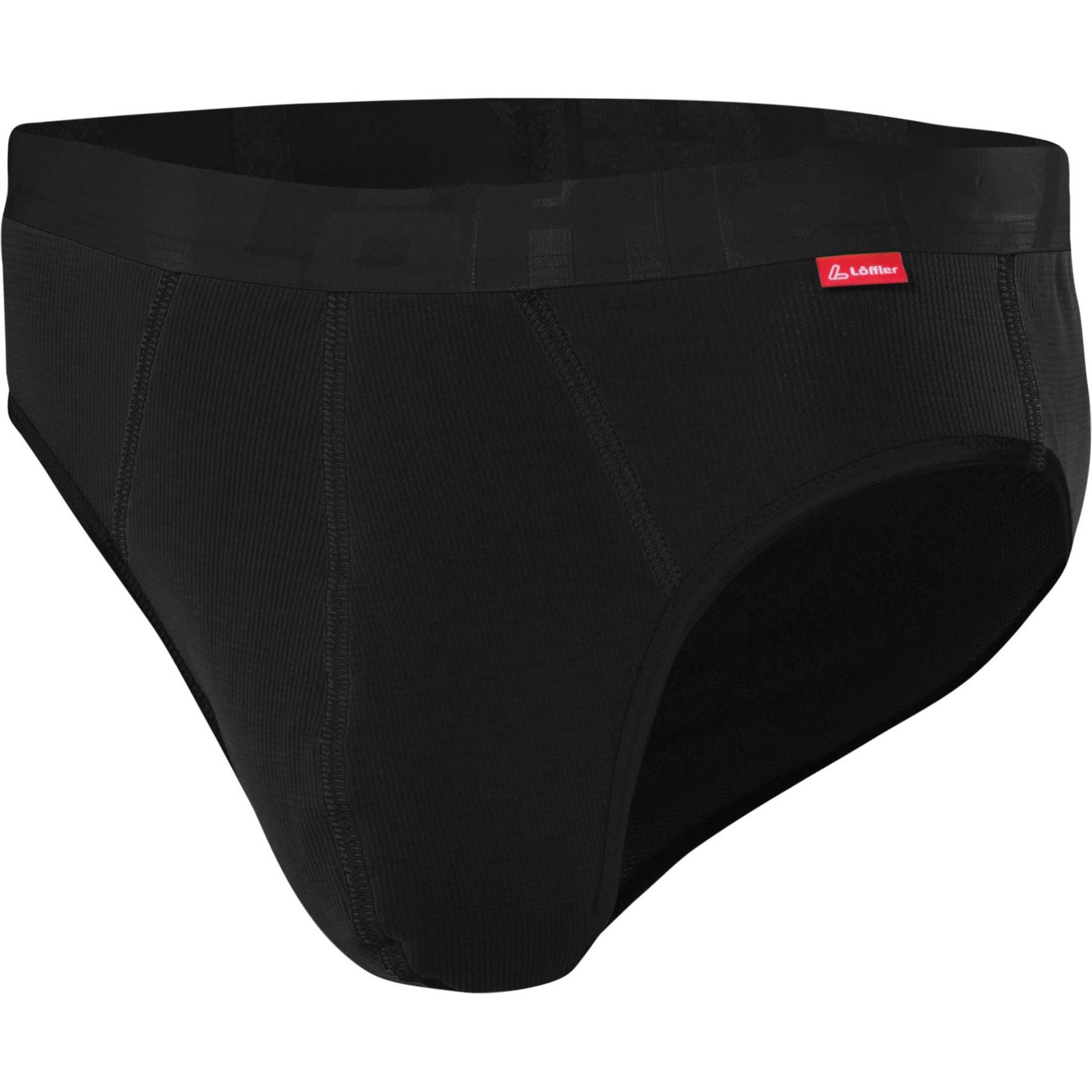 Löffler, Herren, Funktionsunterhose, Transtex Light (L), Schwarz, L