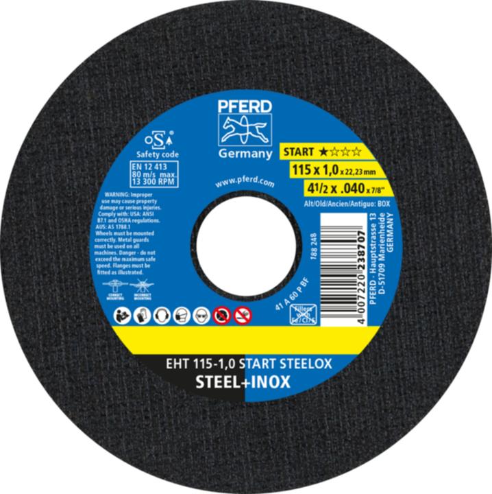 Produktbild Pferd Trennscheibe Eht 1 box