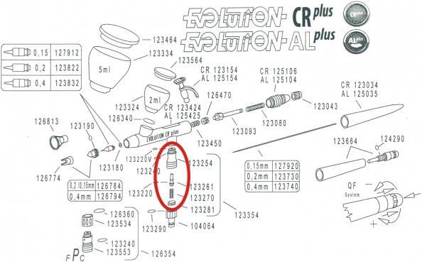 Actual product image Harder & Steenbeck 123354 Valve complete chrome