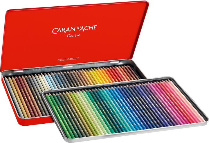 Image du produit Caran d'Ache Supracolor Aquarelle Metallschachtel (Multicolore, 80 x)