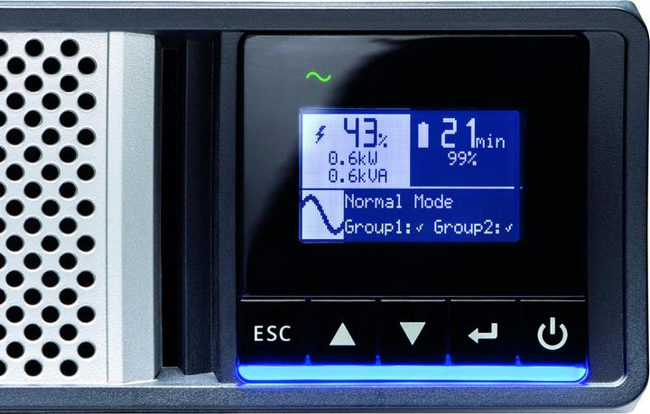 Produktbild Eaton 5PX 1500i RT2U Netpack G2 (1.50 VA, 1500 W, Line-Interaktiv USV)