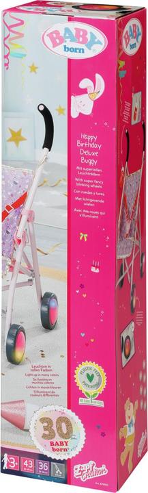 Produktbild Baby Born Happy Birthday Deluxe Buggy