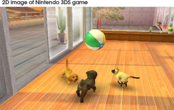 Actual product image Nintendo Nintendogs + Cats: Golden Retriever (3DS, Multilingual)
