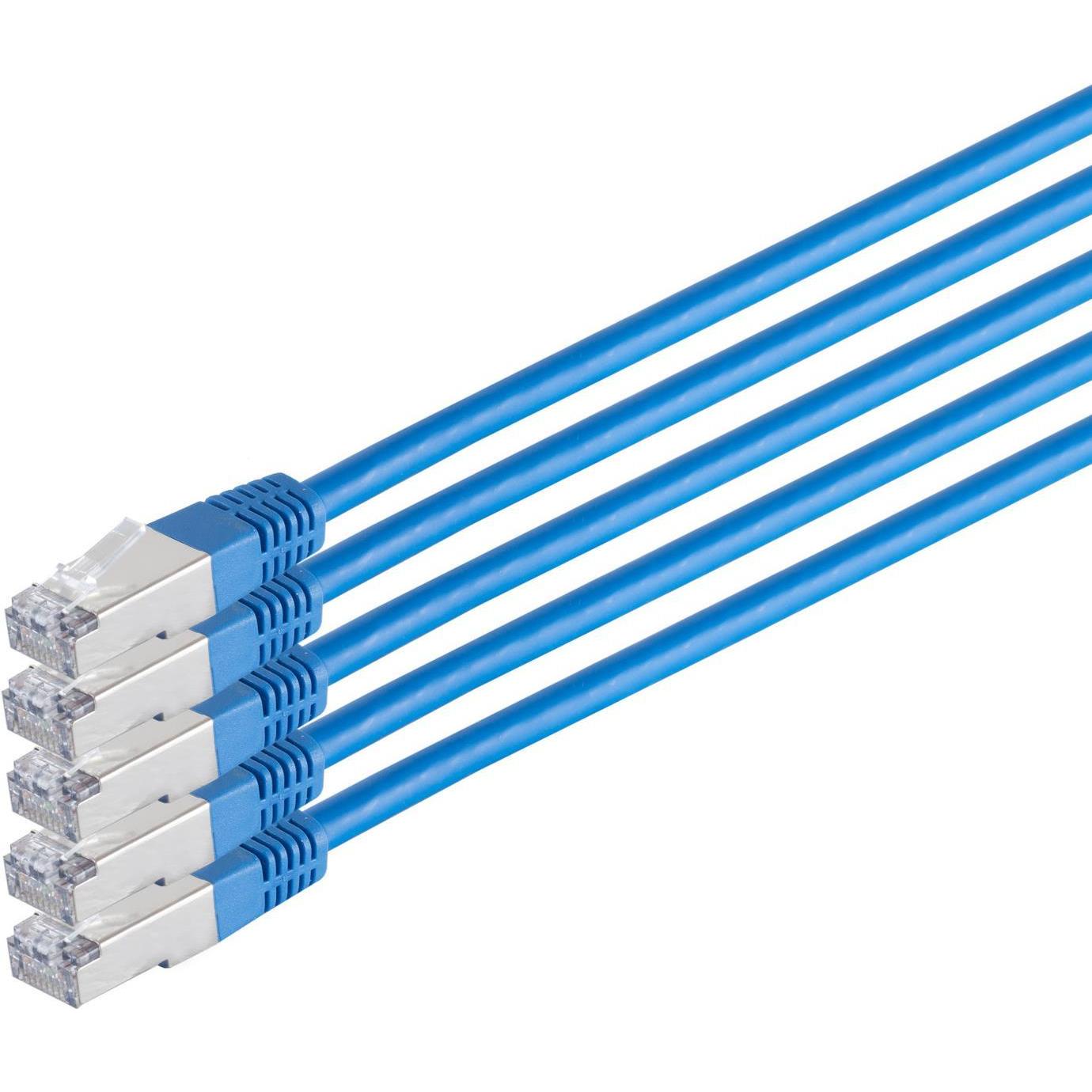 Thumbnail - S-Conn RJ45-RJ45 m-m (S/FTP, CAT6, 0.50 m), Netzwerkkabel