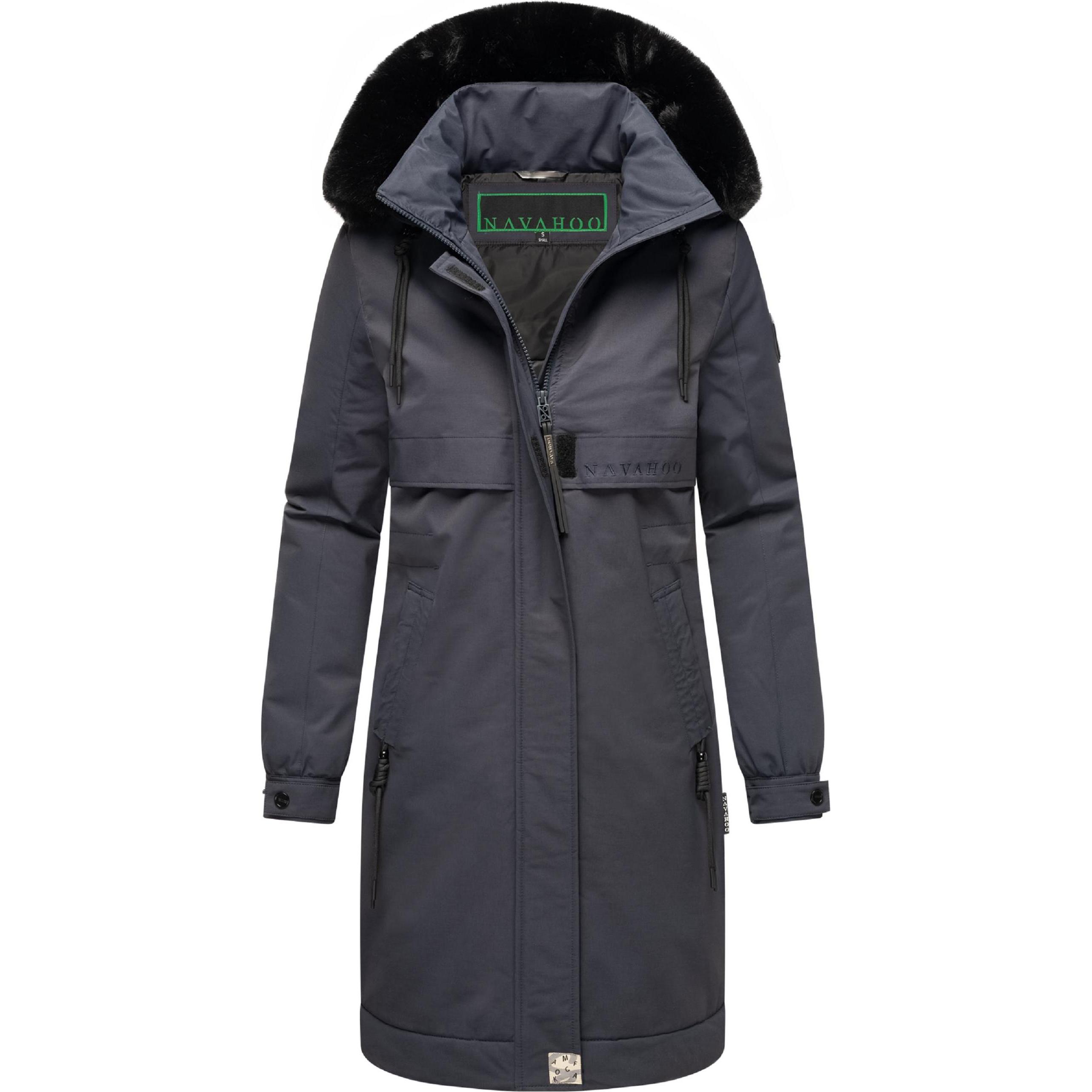 Navahoo, Damen, Jacke, Kaltwetterretter 14 (XL), Blau, XL