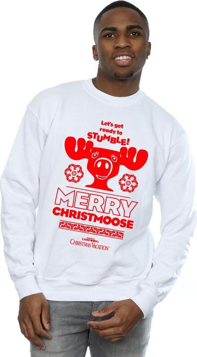 Actual product image National Lampoon´s Vacation Mens Merry Christmoose Sweatshirt (S)