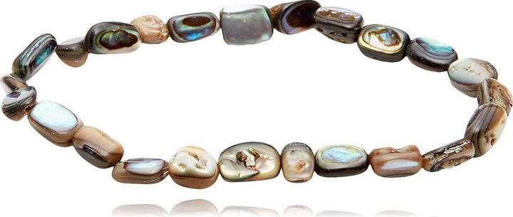 Immagine prodotto Leyda Bracciale con conchiglia Paua (18 cm, Pietra colorata)