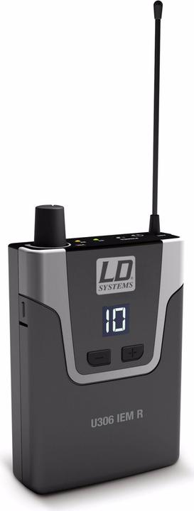 Image du produit LD Systems U306 IEM HP Système de surveillance intra-auriculaire (Système intra-auriculaire)
