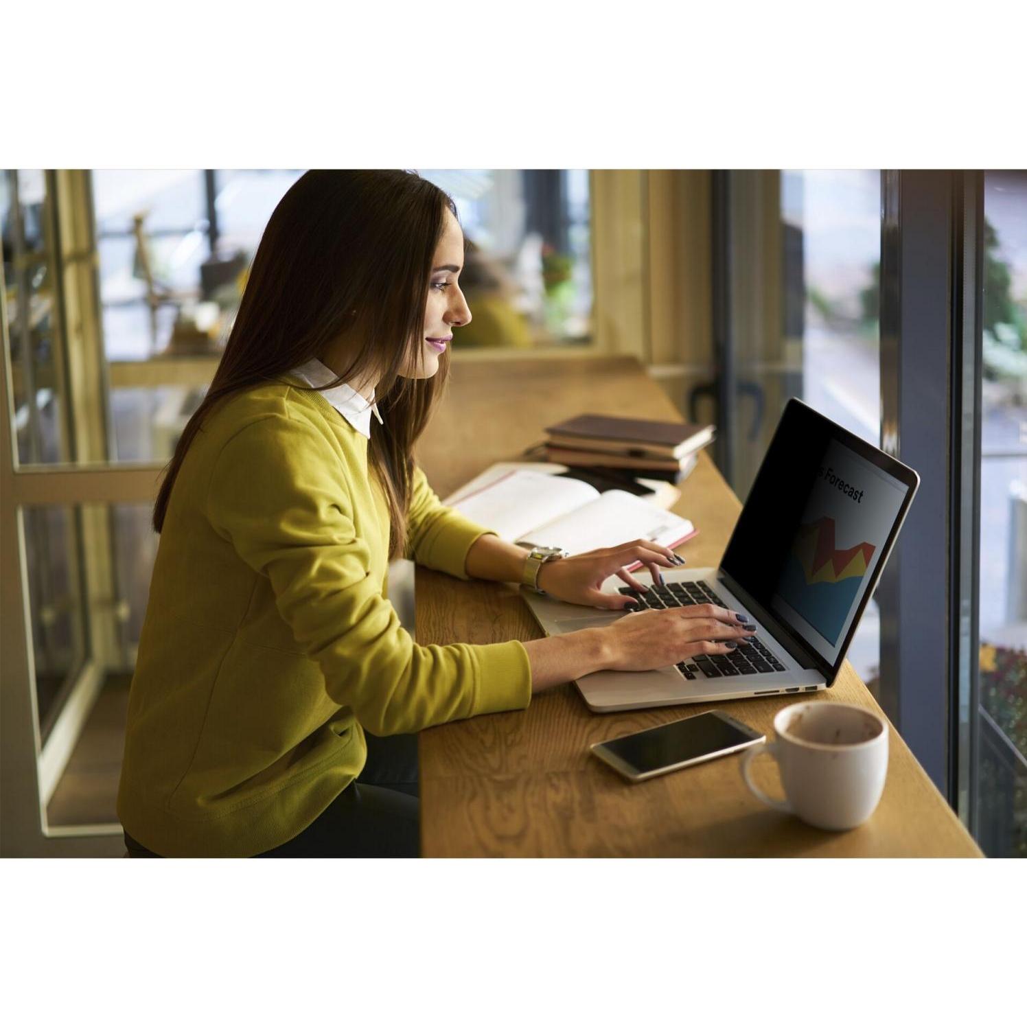 Thumbnail - 3M Bright Screen Privacy Filter for 31,75cm 12,5Zoll Laptop 16:9 BP125W9B (12.50", 16 : 9), Notebook Schutzfolie