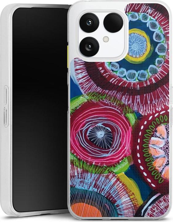 Produktbild DeinDesign Silikon Hülle für Fairphone 6 Handyhülle Case Smartphone Schutzhülle Farbe Malerei bunt (Fairphone (Gen. 6))
