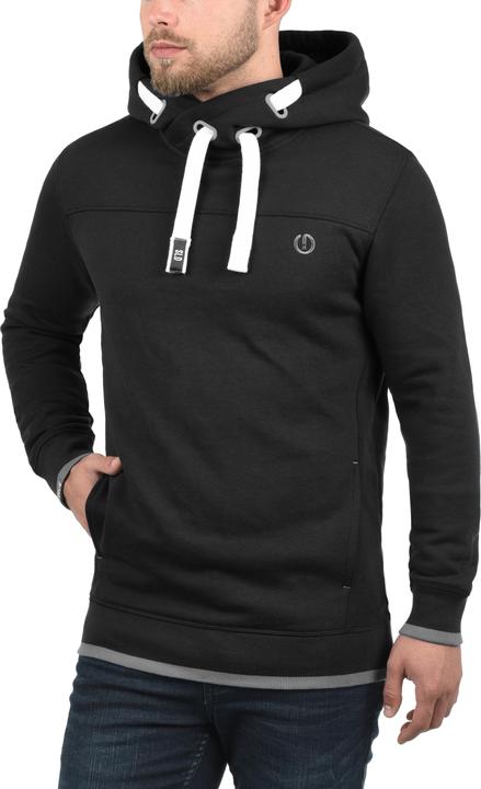 Immagine prodotto Solid BenjaminHood Felpa Con Cappuccio Tuta Hoodie Da Uomo Con Colletto Incrociato (S)
