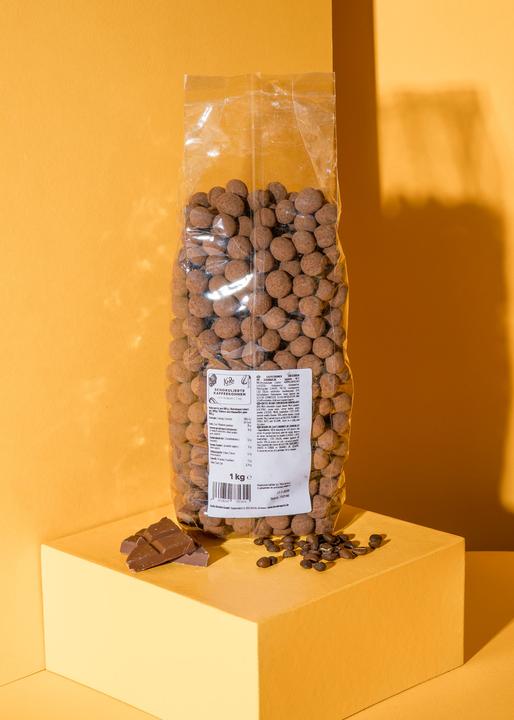 Actual product image KoRo Coffee beans coated with chocolate