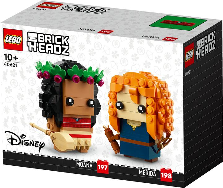 Produktbild LEGO Vaiana und Merida (40621, LEGO Brickheadz)