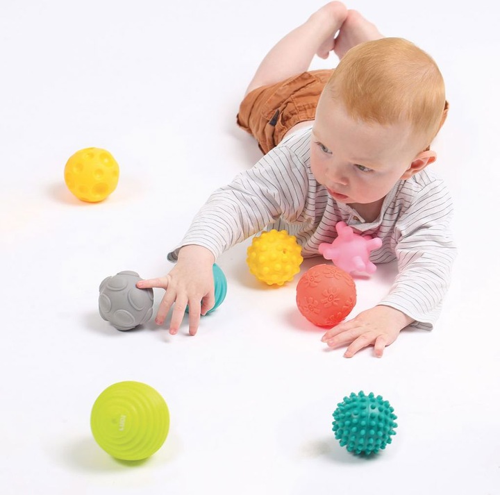 Actual product image LUDI Sensory Balls - 8 pcs. (LU30055)