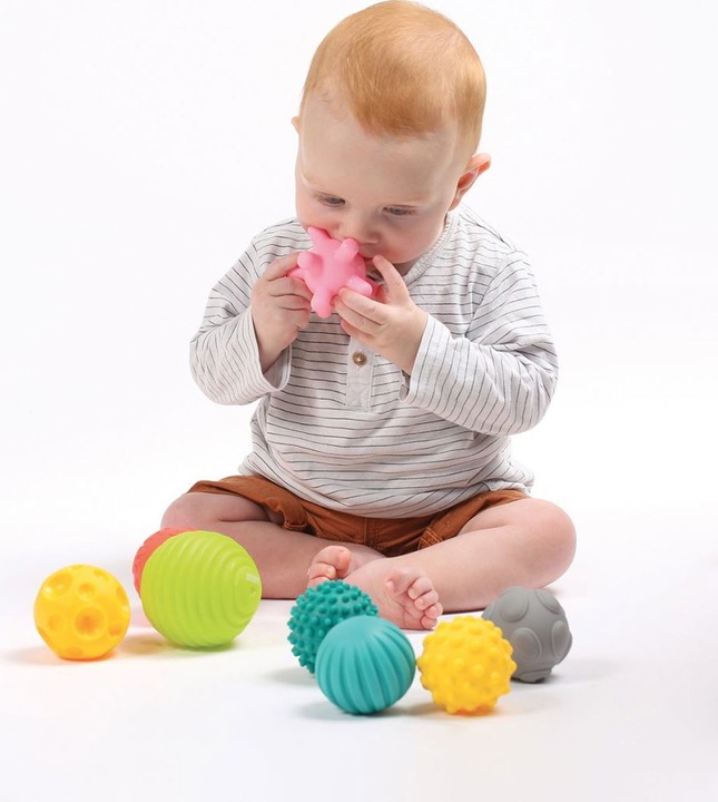 Actual product image LUDI Sensory Balls - 8 pcs. (LU30055)