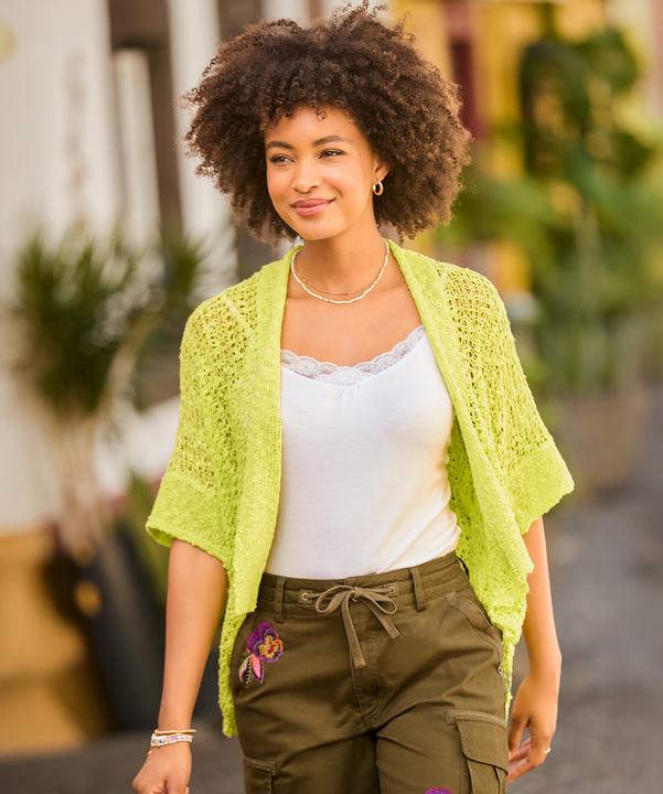 Produktbild Joe Browns Popcorn-knit Open Edge Cardigan (One Size)