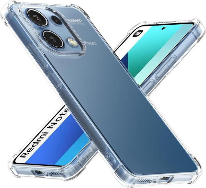 Produktbild Screenguard Xiaomi Redmi Note 13 4G Hülle Crystal Soft Airbag Bumper (Xiaomi Redmi Note 13 4G)