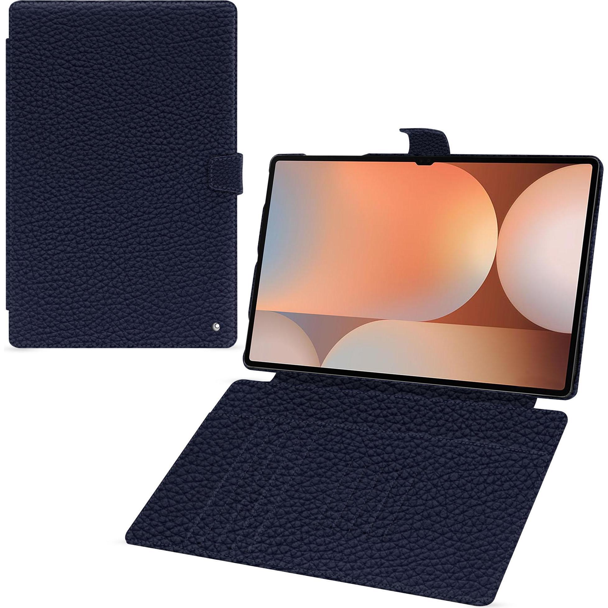 Noreve Lederschutzhülle für Samsung Galaxy Tab S10 Ultra (Galaxy Tab S10 Ultra), Tablet Hülle, Violett