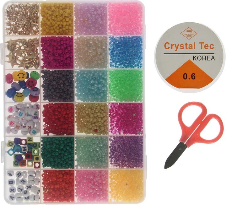 Produktbild Crystal Tec Luxus Glasperlen Set
