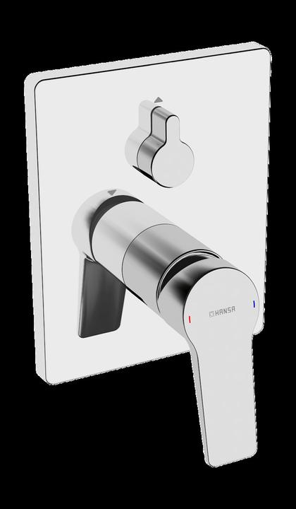 Immagine prodotto Hansa Miscelatore Hansatwist per vasca e doccia, set pronto per il montaggio, con dispositivo di sic