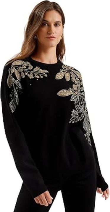 Produktbild Ted Baker Embellished Crew Neck Lange Mouwen Trui (44)