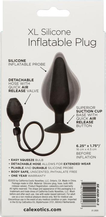 Produktbild CalExotics XL Silicone Inflatable Plug