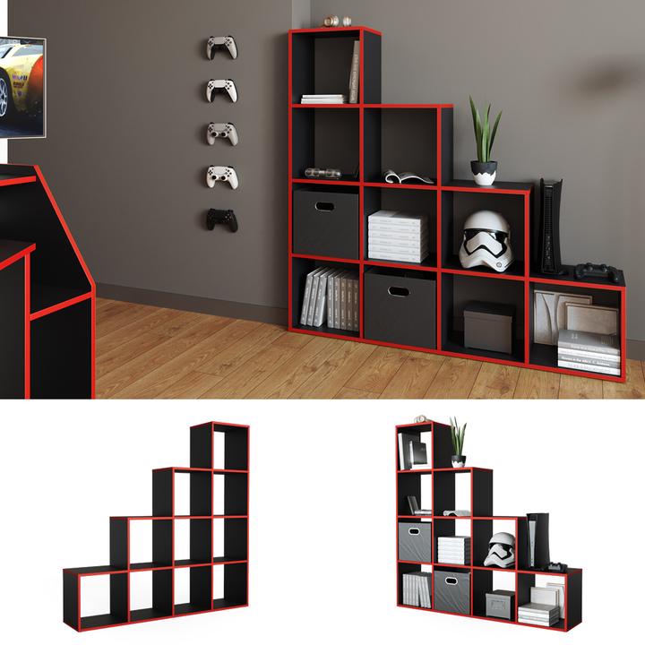 Produktbild Vicco Treppenregal (142.5 x 29 x 4 cm)