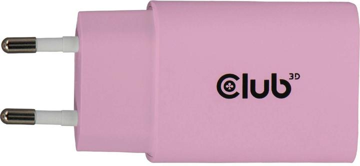 Actual product image Club 3D Club3D Lifestyle Ladegerät USB-C 30Watt, 2Stk pink retail (30 W, 1 portion)