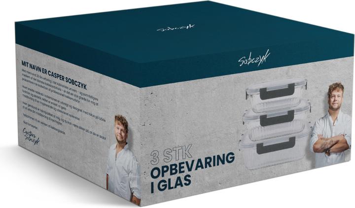 Produktbild Sobczyk - Glass Storage Containers - Set of 3 containers