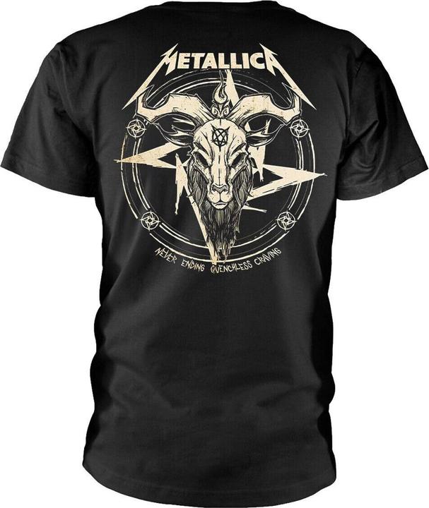 Produktbild Metallica Erwachsene Dunkelheit Sohn Rücken Print Baumwolle TShirt (L)