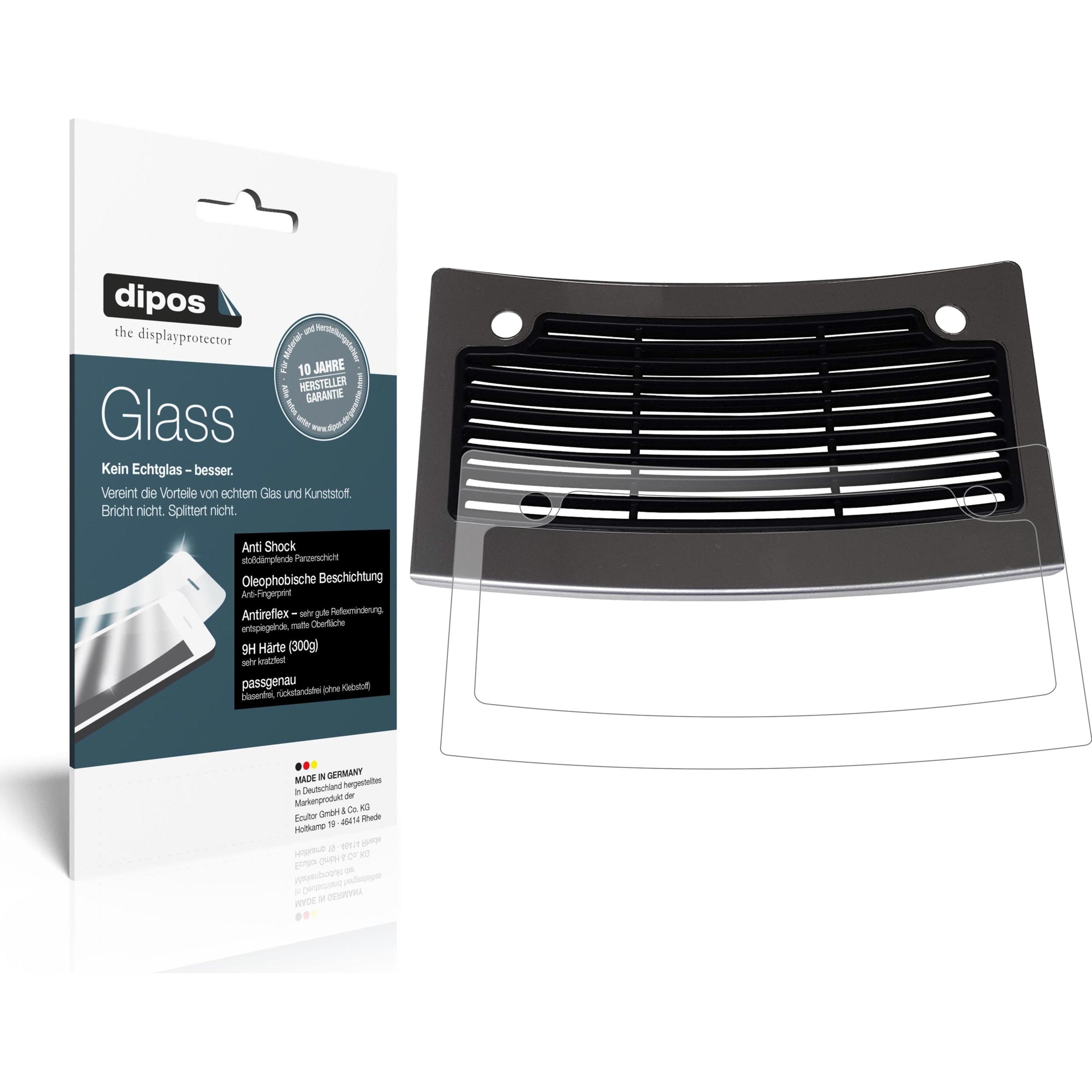 Dipos Displayschutz Anti-Shock, Zubehör Kaffeemaschinen, Transparent