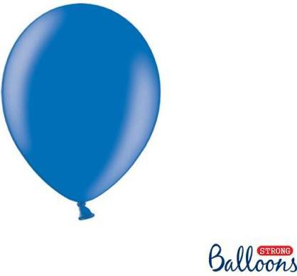 Produktbild Partydeco Ballons 12cm Bleu métallisé (100pcs) (100 x)