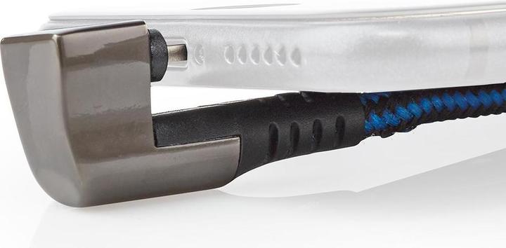 Produktbild Nedis USB-Kabel - Apple Lightning 8-Pin - USB-Typ-C ™ Stecker - Vernickelt - 1.00 m - rund - Gefloch (1 m, USB 2.0, 60 W)