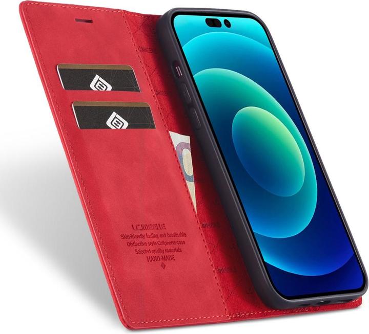 Produktbild Ueli Express Leder Buch Etui Tasche mit Kartenfach (Apple iPhone 15 Pro Max)