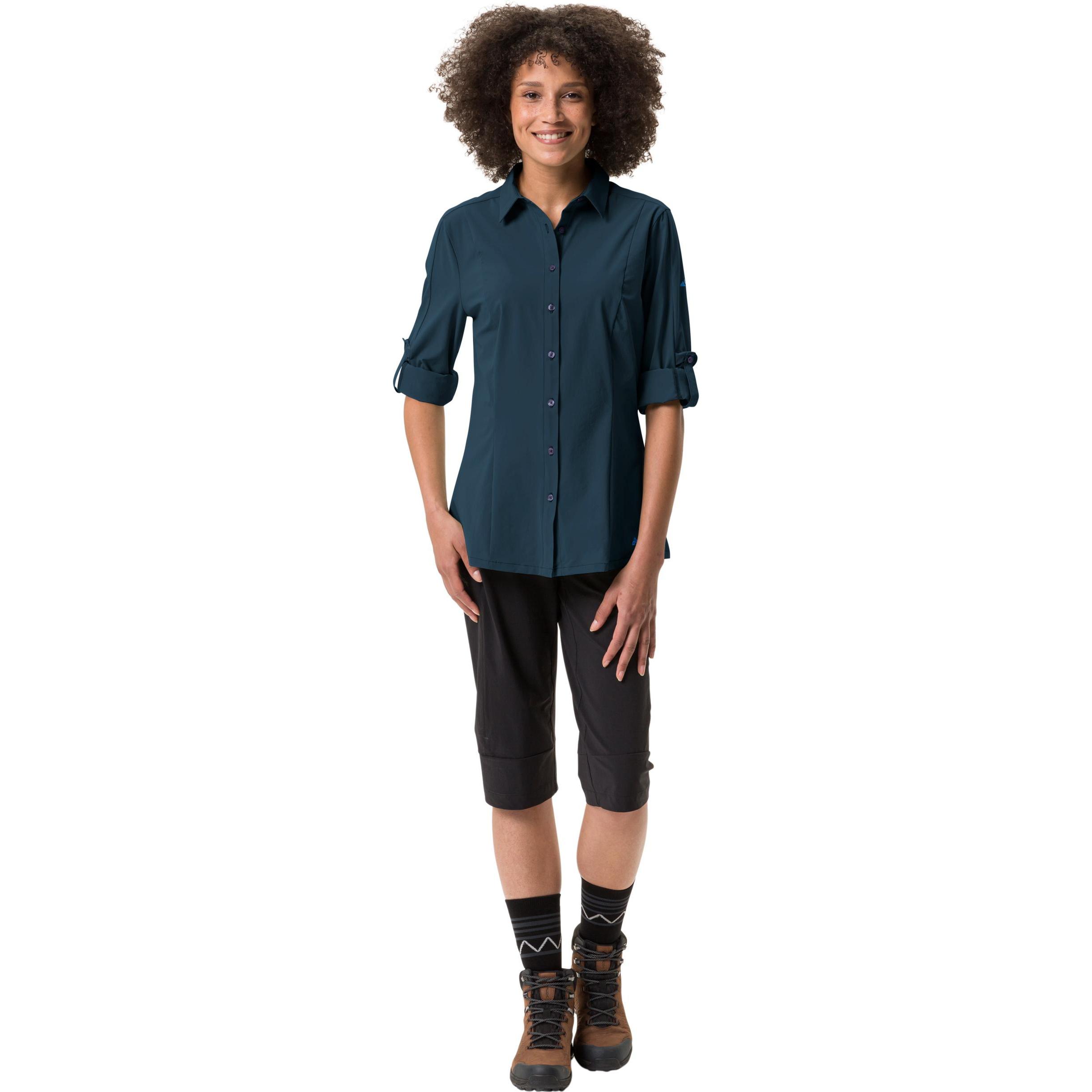 Thumbnail - Vaude, Damen, Hemd, Women's Farley Stretch Shirt, Blau, (S)