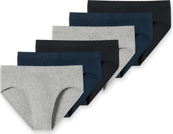 Immagine prodotto Schiesser Confezione da 6 Supermini Slip / Mutande in cotone organico 95/5 (L, confezione da 6)