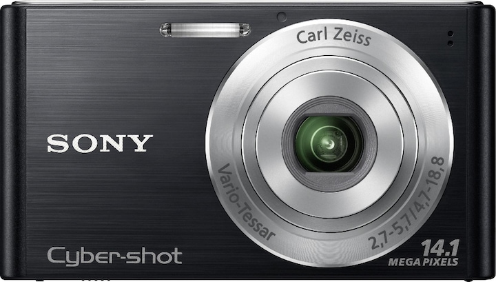 Produktbild Sony DSC-W320, 14 MPixel, 4x opt. Zoom, Schwarz (1/2,3'')